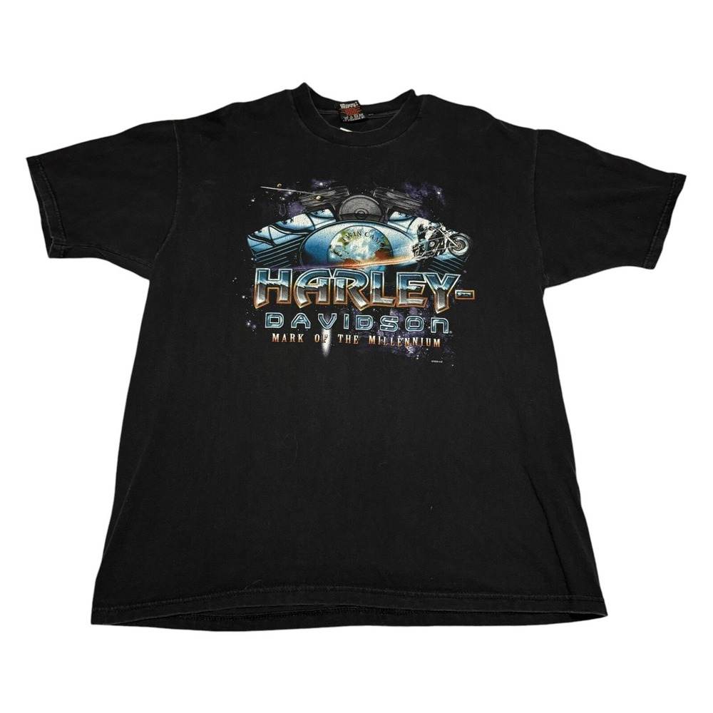 Vintage 1999 Harley Davidson Mark of the Millennium Shirt Adult XL